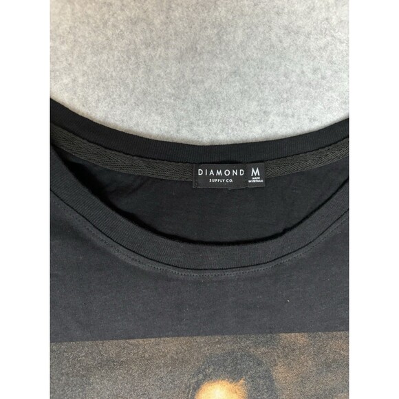 Women’s DIAMOND SUPPLY‎ CO. Cassie Night Swim T-Shirt Size Medium New Black - Picture 3 of 8